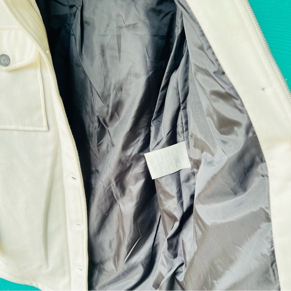 LEVI’S FRINGE WHITE SHIRT STYLE WESTERN LONGLINE JACKET SIZE XS NWT - Picture 15 of 16